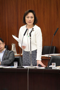 西村まさみ参議院議員厚労委員会で質疑