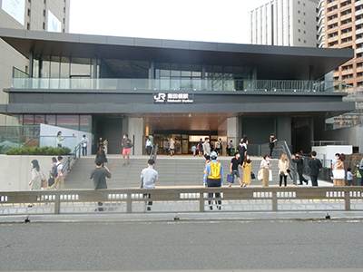 JR飯田橋駅西口がリニューアル